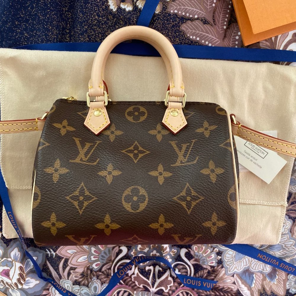 Brand NEW !! Authentic Louis Vuitton nano speedy